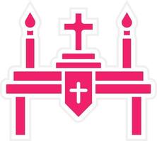 Altar Vector Icon Style