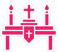 Altar Vector Icon Style