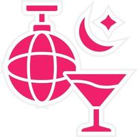 Nightlife Vector Icon Style