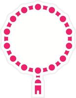 Tasbih Vector Icon Style