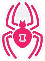 Widow Vector Icon Style