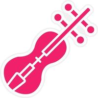 Violin Vector Icon Style