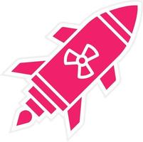 Missile Vector Icon Style