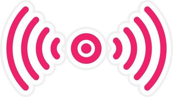 Motion Sensor Vector Icon Style