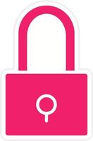 Padlock Vector Icon Style