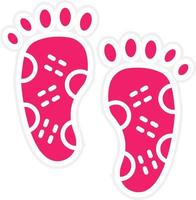 Reflexology Vector Icon Style