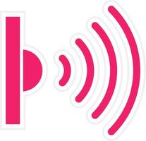 Infrared Sensor Vector Icon Style