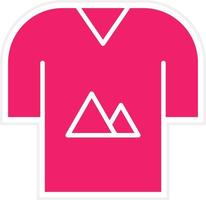 T Shirt Vector Icon Style