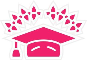 Valedictorian Vector Icon Style