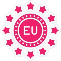 Eu Vector Icon Style