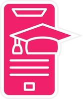 Online Education Vector Icon Style