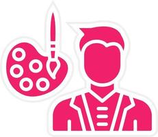 Conservator Male Vector Icon Style