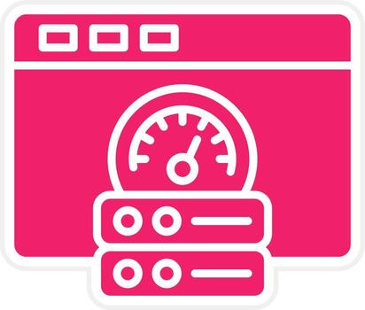 Browser Cache Vector Icon Style