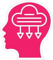 Pessimistic Vector Icon Style