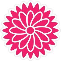 Chamomile Vector Icon Style