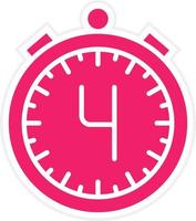 Countdown Vector Icon Style