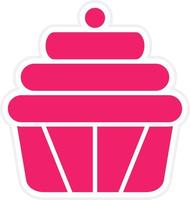 Cupcakes Vector Icon Style