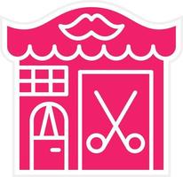 Barber Shop Vector Icon Style