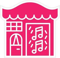 Music Shop Vector Icon Style