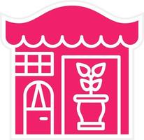 Plant Shop Vector Icon Style