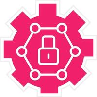Cyber Security Vector Icon Style
