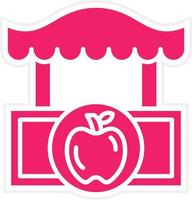 Fruits Shop Vector Icon Style