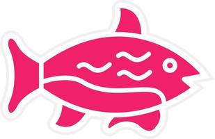 Fish Vector Icon Style