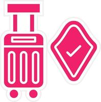 Travel Insurance Vector Icon Style