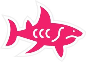 Shark Vector Icon Style