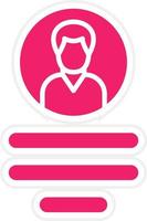 Account Vector Icon Style