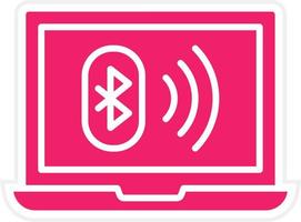 Bluetooth Vector Icon Style