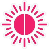 Camera Brightness Vector Icon Style