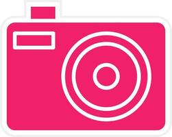 Compact Camera Vector Icon Style