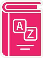 Dictionary Vector Icon Style