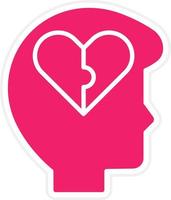 Complex Emotion Vector Icon Style