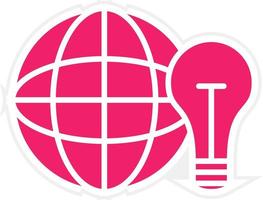 Global Initiatives Vector Icon Style