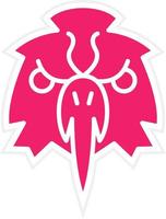 Hawk Vector Icon Style