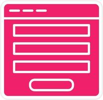 Form Vector Icon Style