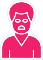 Bored Vector Icon Style