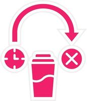 End Of Life Disposal Vector Icon Style
