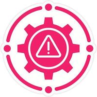 Machine Failure Vector Icon Style