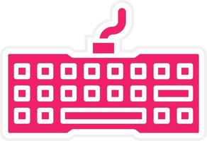 Keyboard Vector Icon Style