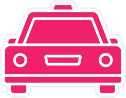 Taxi Vector Icon Style