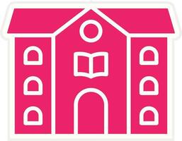 Library Vector Icon Style