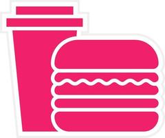 Junk Food Vector Icon Style