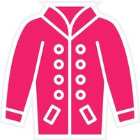 Varsity Jacket Vector Icon Style