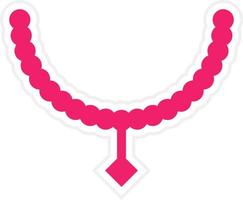 Necklace Vector Icon Style