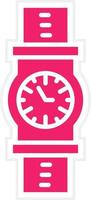 Wristwatch Vector Icon Style