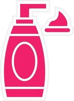 Cleansing Foam Vector Icon Style