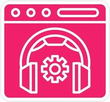 24 7 Support Vector Icon Style